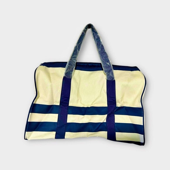 Jean Paul Gaultier Navy and White Duffel Bag - Picture 2 of 3
